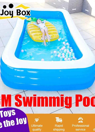 Piscina gonfiabile grande 2/3M Piscine grandi con cornice rimovibile per bambini in famiglia Desmomtables Alberca fuori terra
