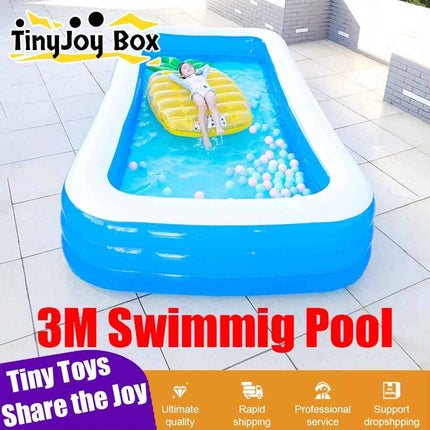 Piscina gonfiabile grande 2/3M Piscine grandi con cornice rimovibile per bambini in famiglia Desmomtables Alberca fuori terra