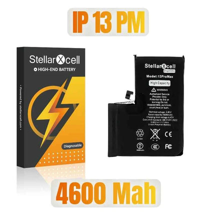 StellarXcell Diagnostic Battery show genuine part no pop up message for iphone 12mini 13Pro 14Plus 15Promax battery replacement