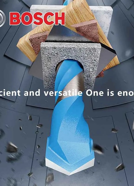 Trapano a torsione esagonale Bosch 4/5/6/6/8mm 5 pezzi per piastrelle in legno/vetro/ceramica/cemento/lega punzonatura 2608900585 accessori per utensili elettrici