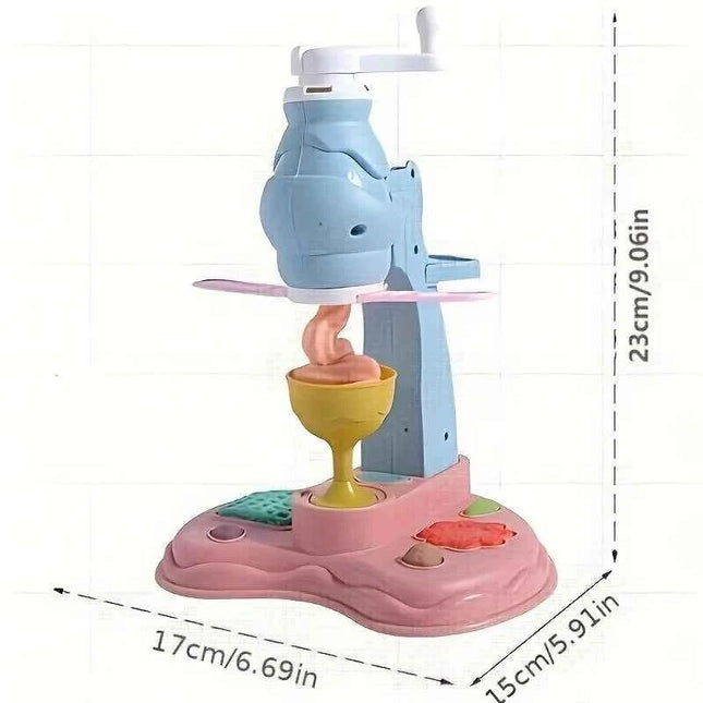 Set di impasti per gelato: colori vivaci e accessori, regalo di compleanno creativo per ragazze e ragazzi