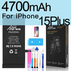 PINZHENG Real High Capacity Battery For iPhone 15 14 Pro Max 15 Pro 14 Pro 15 Plus 14 Plus 15 Pro Max Replacement Batteries