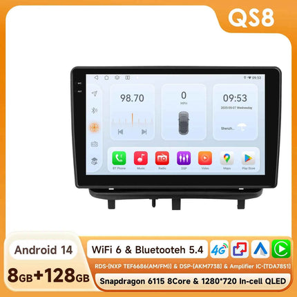 Hizpo Car Radio Multimedia Player For Opel Corsa D 2007-2012 Hatchback Van Wireless CarPlay Android 14 Auto Intelligent System