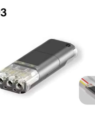 Electric Wire Connector No Strip Quick Dual Line Cable Interconnection Detachable Automotive Terminal Plug Universal Quality