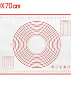 UNTIOR 1PCS Silicone Baking Mat Kneading Pad Dough Mat Pizza Cake Dough Maker Kitchen Cooking Grill Non-Stick Gadgets Bakeware