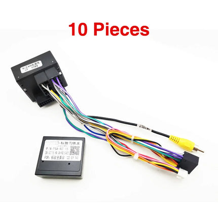 Decodificatore CAN Bus cablaggio quadlock, ritenzione BSI SWC, telaio radio Android P&P 16 pin, per Peugeot 208 2008 308 Citroen C4 C3