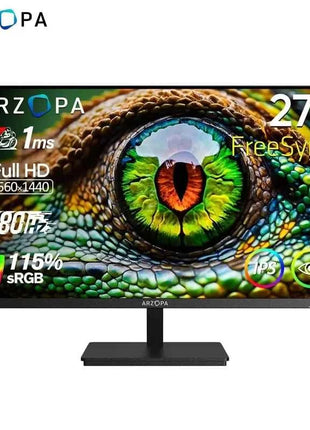 New ARZOPA 27inch 180Hz 2K FastIPS QHD PC Monitor 1ms FreeSync Gaming monitor,M1RC