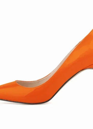 Women's Plus Size Pumps Classic Pointed High Heels Sexy 9cm Stiletto Heels Elegant and Comfortable Women's Red Wedding Party Shoes