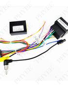 CAN bus decoder with 56-pin 20-pin wiring harness, SWC retention, 16-pin P&P Android adapter, for Opel Grandland X Combo Crossland X (17-24)