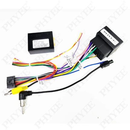 Decodificatore bus CAN con cablaggio 56 pin 20 pin, ritenzione SWC, adattatore Android P&P 16 pin, per Opel Grandland X Combo Crossland X (17-24)