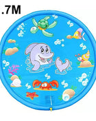 170CM Inflatable Sprinkler Play Mat for Kids Summer Outdoor Beach Games Lawn Pool Pad Toys for Children