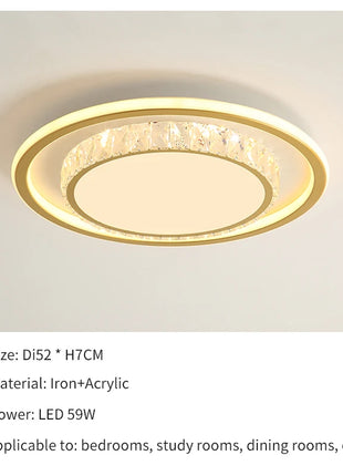 Lampadario Moderno di Lusso per Soggiorno, Illuminazione LED per Camera da Letto dei Bambini e Sala da Pranzo, Decorazione Domestica