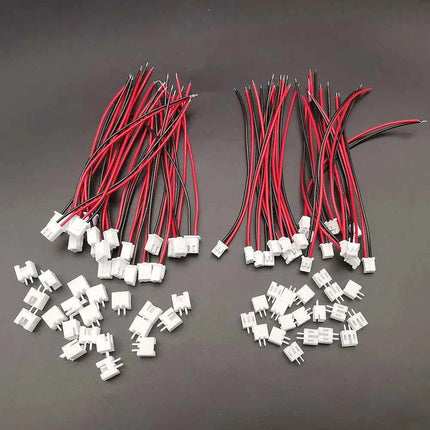 20 set JST PH 2.0/XH 2.54 2 pin maschio femmina connettore con fili cavi 100 mm 26 AWG