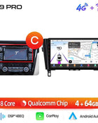 Junsun Qualcomm 8-Core 360° Panoramic Camera Wireless CarPlay Android Auto Car Radio for Nissan Qashqai J11 X-Trail 3 2013-2017