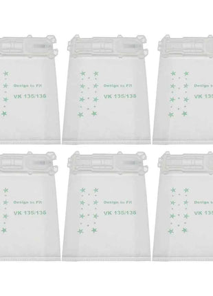 Dust bags + Freshener Vacuum Cleaner Accessories Dust Bag for Vorwerk VK135 VK136 FP135 FP136 Kobold135 Kobold136 VK369