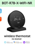 Beok wireless Thermostat Controller Heating Wifi Smart Home 8-Channel Heating System for Gas Boiler Water Floor Actuator