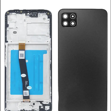 Display LCD Testato per Samsung A22 5G, Schermo Touch con Digitalizzatore, Assemblaggio Completo per Samsung A226 A226B, Schermo LCD con Cornice
