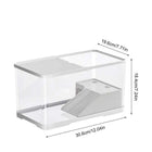 Turtle Tank Reptile Tank Tortoise Aquarium Habitat Aquatic Tortoise Aquarium Resistant Hydroponic Tank Fish Tank Vivarium Box