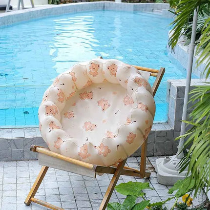 Diametro 90 cm Palline gonfiabili per piscina Giocattoli per bambini Moda retrò addensato Protable Giocattoli per piscina per bambini Giocattolo estivo