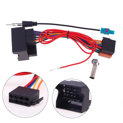 1 Set Car Stereo FM Audio ISO cablaggio cavo Antenna Radio cavo adattatore per 207 307 407 C3 C4 accessori Auto fai da te
