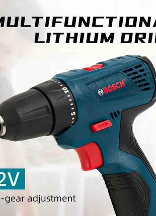 Trapano Elettrico Bosch Professional GSR120-LI 12V, Avvitatore a Batteria Multifunzione per Fai-da-Te, Utensile Elettrico