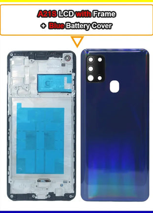 A21S LCD per Samsung Galaxy A21S A217F Display LCD Touch Screen Digitizer Sostituzione per Samsung A217F Display LCD con cornice