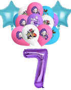 Decorazioni per feste di compleanno a tema stoviglie: tovaglioli di carta, bicchieri, piatti, scatole per caramelle, sacchetti regalo, striscioni e fondali per feste per bambini