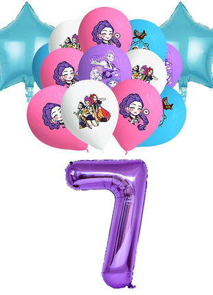 Decorazioni per feste di compleanno a tema stoviglie: tovaglioli di carta, bicchieri, piatti, scatole per caramelle, sacchetti regalo, striscioni e fondali per feste per bambini