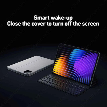 Original Xiaomi Pad 7/7 Pro Keyboard Double-Sided Case English 64-key For Mi Tablet 7/7Pro Magnetic Keyboard PU Protective Cover