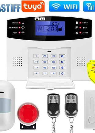 Sensore di Allarme DIY G2BT W7B W9B W3B per Sicurezza Domestica Antifurto 433MHz WiFi GSM Sistema di Allarme Wireless Controllo App Tuya Smart House