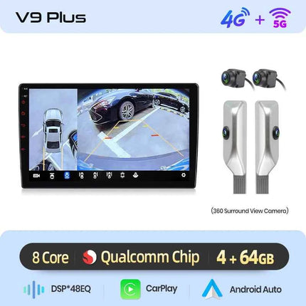 Junsun Qualcomm 8-Core 360 Camera Wireless CarPlay Android Auto Car Radio for Jeep Renegade 2016-2020 GPS Multimedia
