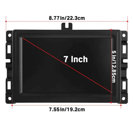 TDO-WXGA0700K00057-V1 TDO-WXGA0700K00033-V2 7 Inch Uconnect LCD Display For Jeep Compass 2017-2020 Car Navigation LCD Screen