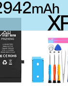 PINZHENG Real High Capacity Battery For iPhone 5S SE 6 6S 7 8 Plus X Xr Xs Max Phone Replacement Bateria Warranty One Year