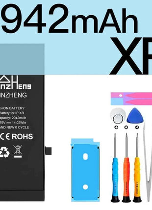 PINZHENG Real High Capacity Battery For iPhone 5S SE 6 6S 7 8 Plus X Xr Xs Max Phone Replacement Bateria Warranty One Year