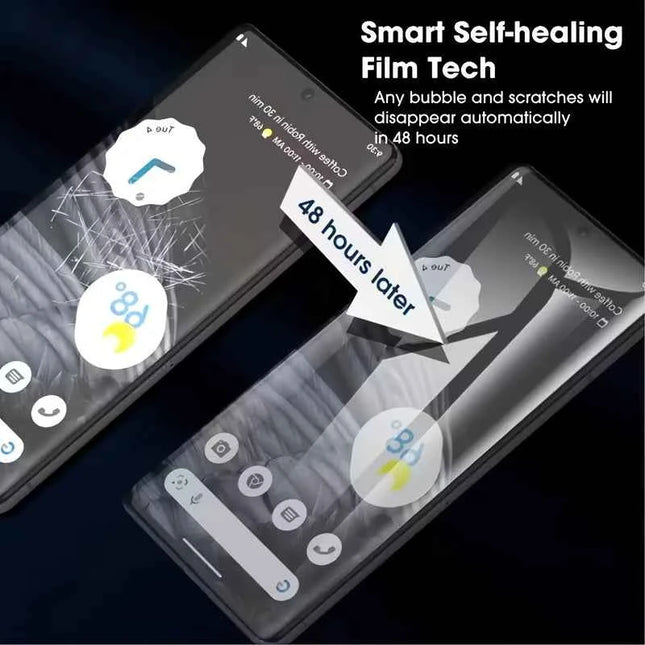 Pellicola idrogel per la privacy da 3 pezzi per Google Pixel 11 10 9 8 7 Pro 10A 9A 8A Protezione per lo schermo privacy