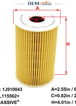 Filtro olio per VW Golf 2009 2010 2011 2012 2013 2014 2015 2016 Touran Tiguan Multivan Beetle Skoda Superb 2010-2015 1.6 2.0 TDI