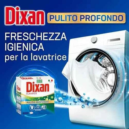 Dixan Classic Deep Clean, Washing Machine Detergent dust to eliminate stubborn stains, consisting of 95 washes