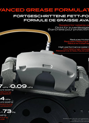 Frankberg 1x Pinza Freno Anteriore Destra per Opel Astra F Caravan CC Classic Combo A TR B Tigra 90421745 341985 542246