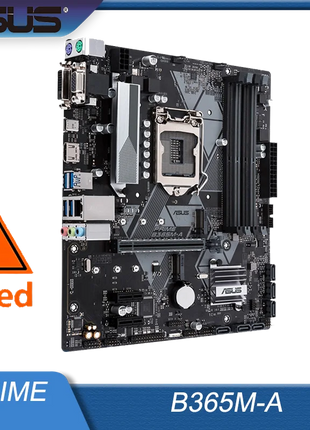 Asus PRIME B365M-A Original Desktop Intel B365 B365M DDR4 64G Motherboard LGA 1151 i7/i5/i3 USB3.0 SATA3