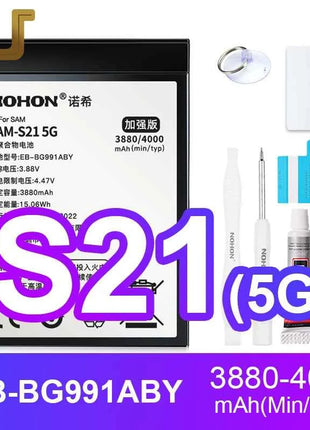 NOHON Phone Battery for Samsung Galaxy S24 S23 S22 Ultra S21 S20 Plus S10 S10E S9 S8 S7 S6 S10+ S20+ S21+ S23+ S24+ Batteries