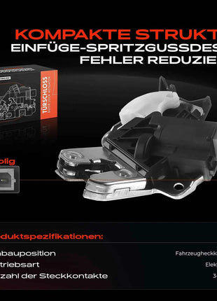 Frankberg 1x Serratura Porta Posteriore per Audi A4 8E B7 8K B8 A5 A6 VW Passat 362 3C2 4F0827505B V10-85-0071 4F0827505C