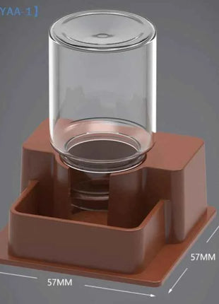 【ZYAA-1】Reptile Water Bottle Automatic Water Feeder With Bottle For Tortoise Turtle Lizard Anti Drowning Water Dispense