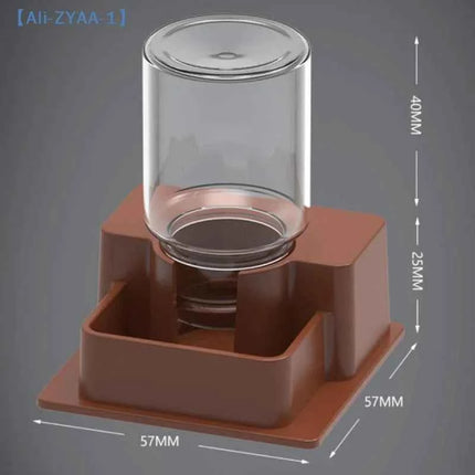 【ZYAA-1】Reptile Water Bottle Automatic Water Feeder With Bottle For Tortoise Turtle Lizard Anti Drowning Water Dispense