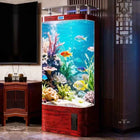 Smart Goldfish Tank Household Medium-sized Vertical Filtration Integrated Ecological Glass Replacement Aquarium