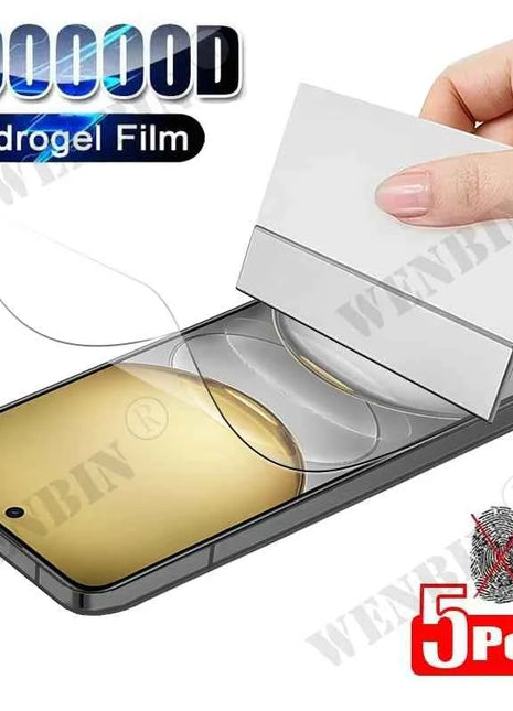 5 Pcs Hydrogel Film For Realme C75 C67 C65 C63 C61 C55 4G 5G Full Cover Screen protector