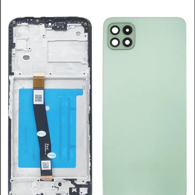 Display LCD Testato per Samsung A22 5G, Schermo Touch con Digitalizzatore, Assemblaggio Completo per Samsung A226 A226B, Schermo LCD con Cornice