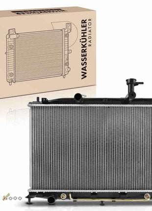 Frankberg 1x Radiatore Acqua Motore per Hyundai Accent III Saloon MC 1.4L 1.6L 253101 E150 253101 E151 2896