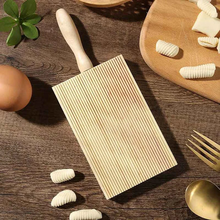 Wooden Butter Table and Popsicles Wooden Garganelli Board Natural Wood Practical Pasta Gnocchi Macaroni Board Making Handmade