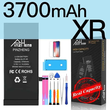 PINZHENG Real High Capacity Battery For iPhone 5S SE 6 6S 7 8 Plus X Xr Xs Max Phone Replacement Bateria Warranty One Year