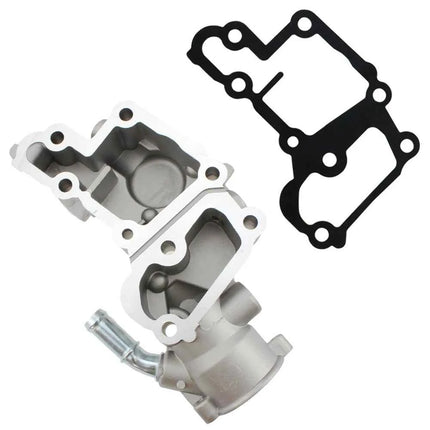 Alloggiamento del termostato uscita del liquido di raffreddamento flangia del collo dell'acqua adatta per Citroen BX C15 C3 Peugeot 1007 205 206 207 1336.Y8 9654775080 1336 Y8